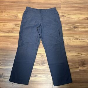 Champion Mens L Gray Outdoor Hiking Pants Zip Pocket Utility